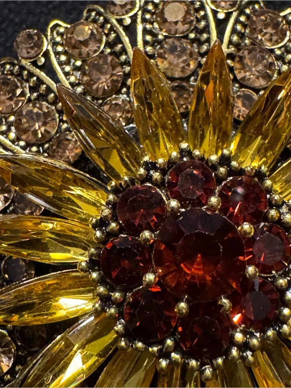 Vintage richly colored